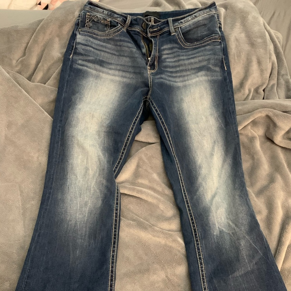 Buckle Black Jeans